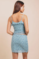 Daisy Street Ruffle Detail Bubble Lace Cami Top - Spoiled Brat