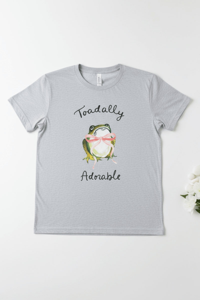 Shop Daisy Street Daisy Street Toadally Adorable Baby Tee T-Shirt for women – premium loungewear and festival fashion at Spoiled Brat