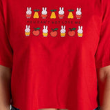 Shop Daisy Street Daisy Street x Miffy You Cant Not Love Me Crop Tee T-Shirts for women – premium loungewear and festival fashion at Spoiled Brat