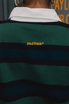 Shop Daisy Street Paul Frank x Daisy Street Varsity Rugby Top Sweater for women – premium loungewear and festival fashion at Spoiled Brat