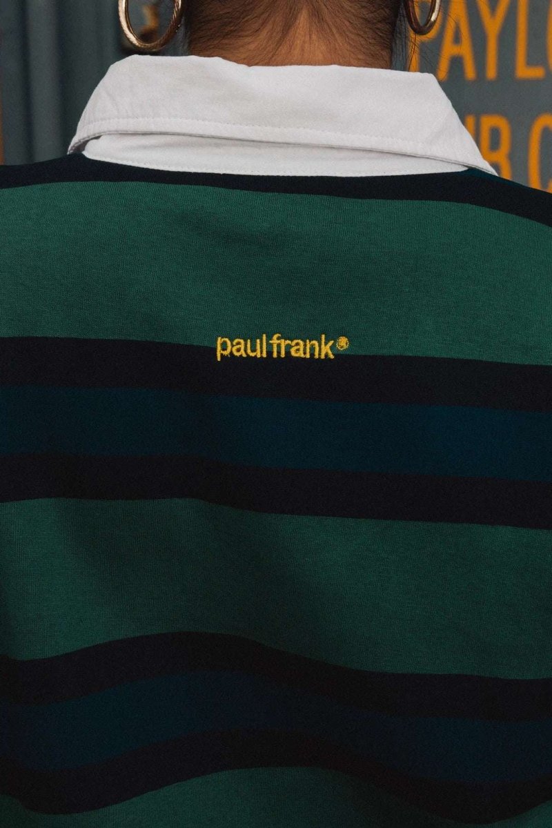 Shop Daisy Street Paul Frank x Daisy Street Varsity Rugby Top Sweater for women – premium loungewear and festival fashion at Spoiled Brat