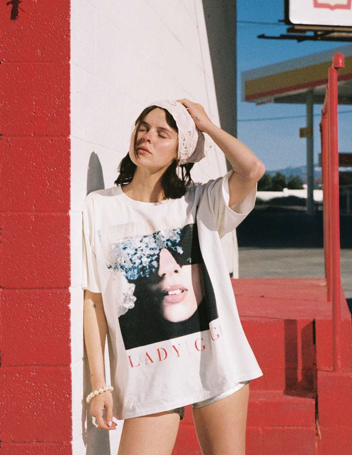 Daydreamer LA Lady Gaga The Fame Merch Tee - Spoiled Brat