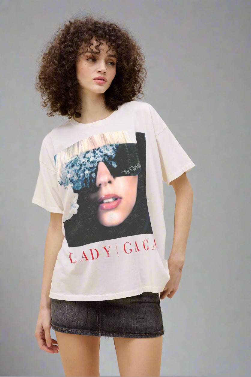 Daydreamer LA Lady Gaga The Fame Merch Tee - Spoiled Brat