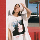 Shop Daydreamer LA Daydreamer LA Lady Gaga The Fame Merch Tee T-Shirt for women – premium loungewear and festival fashion at Spoiled Brat