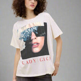 Shop Daydreamer LA Daydreamer LA Lady Gaga The Fame Merch Tee T-Shirt for women – premium loungewear and festival fashion at Spoiled Brat