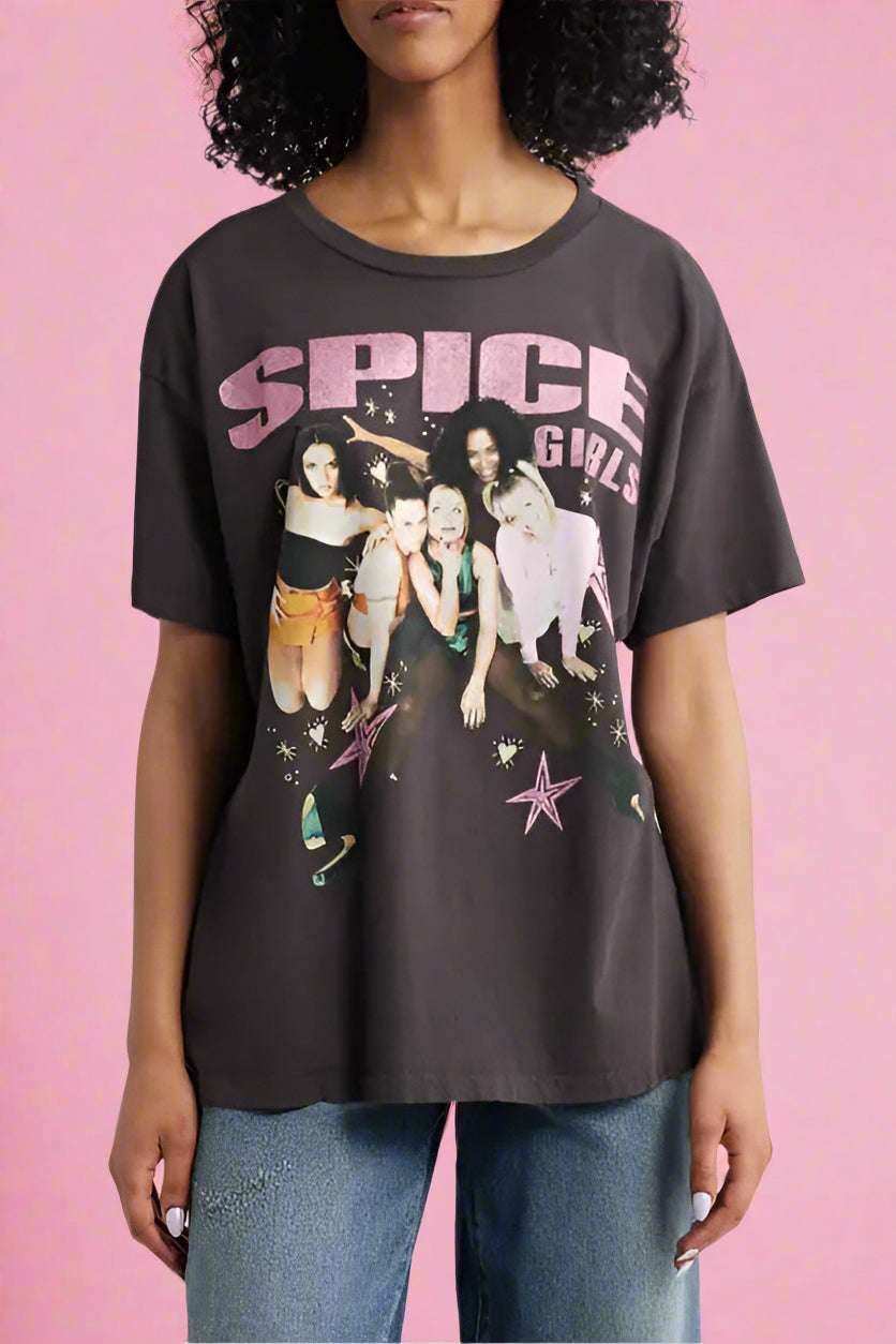 Daydreamer LA Spice Girls Doodles Merch Tee - Spoiled Brat