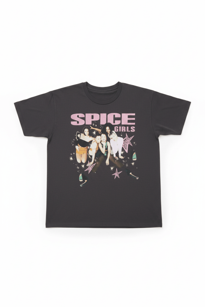Shop Daydreamer LA Daydreamer LA Spice Girls Doodles Merch Tee T-Shirt for women – premium loungewear and festival fashion at Spoiled Brat