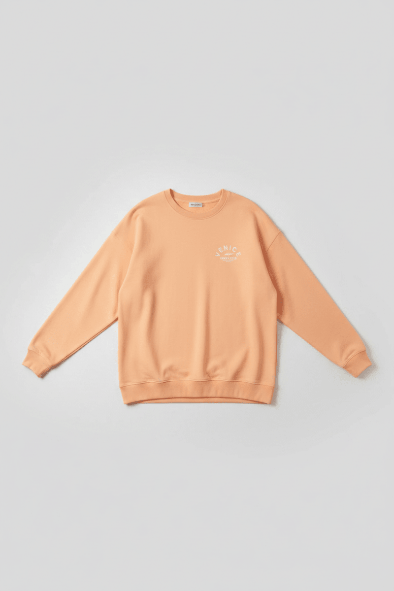 Shop Electric and Rose Electric and Rose Camden Boyfriend Tee - Beach Club Graphic Long Sleeved Top for women – premium loungewear and festival fashion at Spoiled Brat