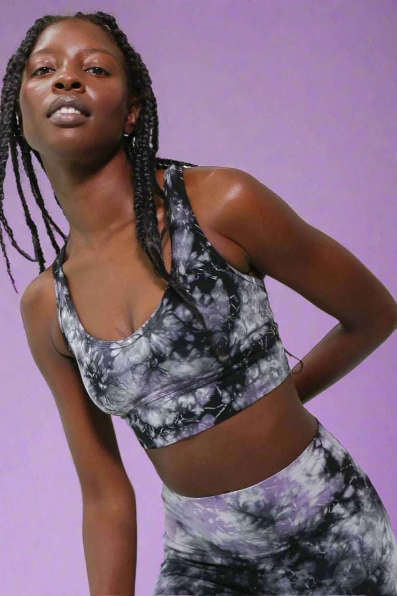 Shop Electric and Rose Electric & Rose Allegra Tie Dye Sports Bra Leggings for women – premium loungewear and festival fashion at Spoiled Brat