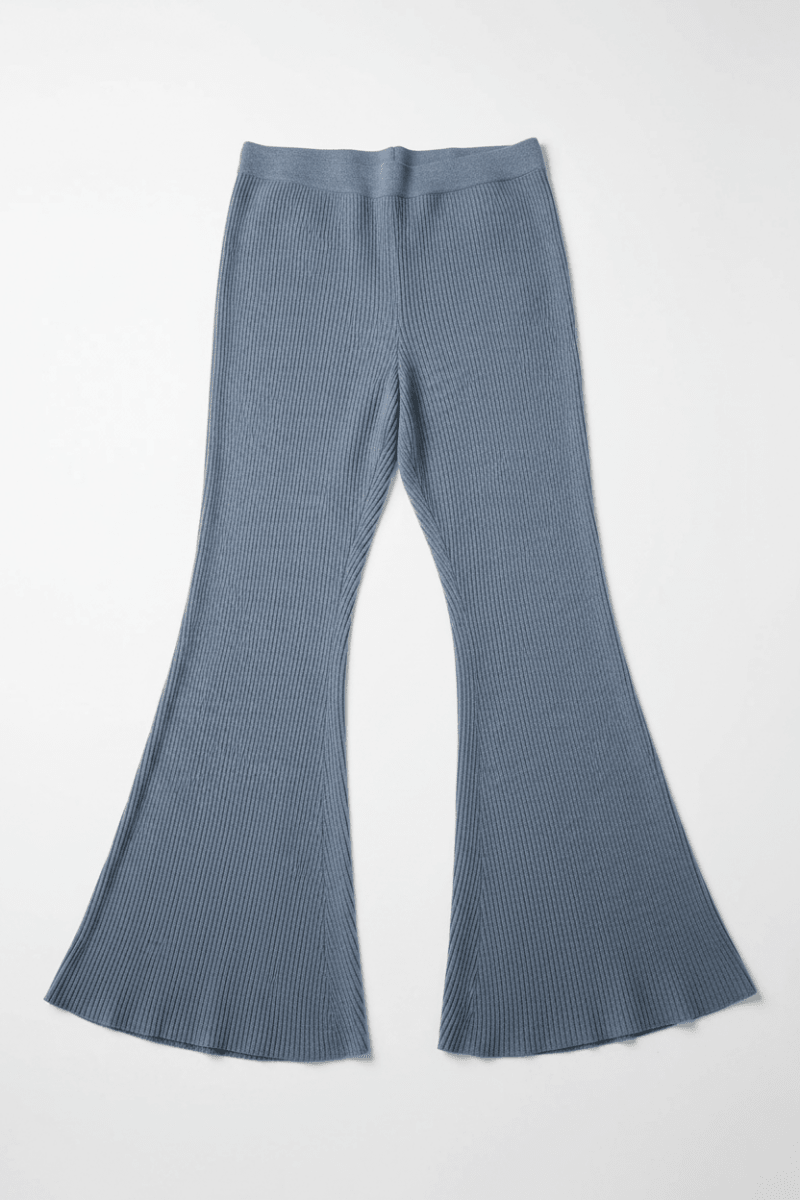 Shop Electric and Rose Electric & Rose Ella Ribbed Lounge Pants Trousers for women – premium loungewear and festival fashion at Spoiled Brat