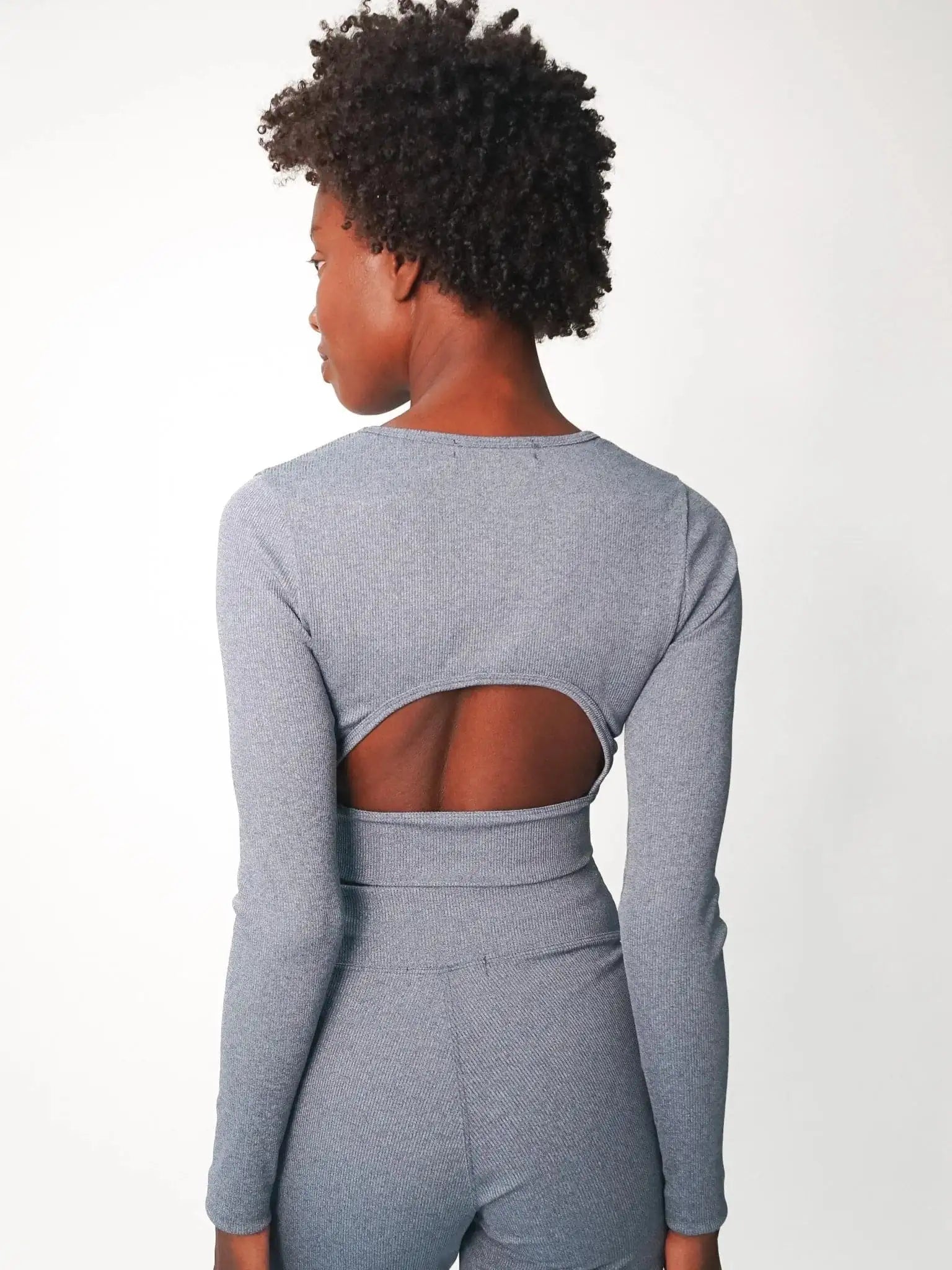 Electric & Rose Kennedy Rib Crop Top - Spoiled Brat