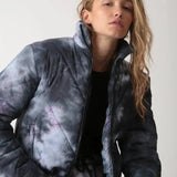 Shop Electric and Rose Electric & Rose Puffer Bomber Jacket as seen on Chloe Meadows Jacket for women – premium loungewear and festival fashion at Spoiled Brat