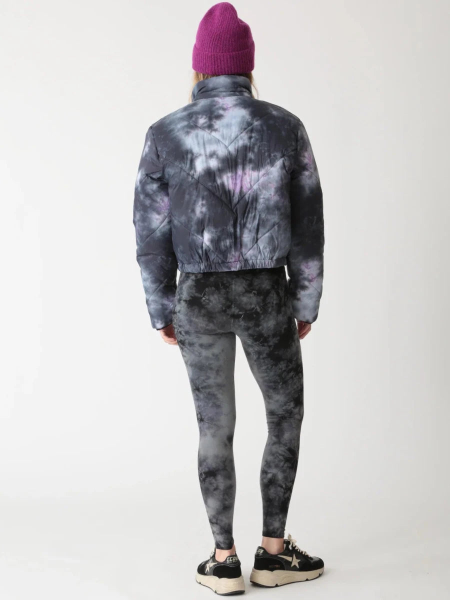 Shop Electric and Rose Electric & Rose Puffer Bomber Jacket as seen on Chloe Meadows Jacket for women – premium loungewear and festival fashion at Spoiled Brat