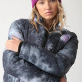 Shop Electric and Rose Electric & Rose Puffer Bomber Jacket as seen on Chloe Meadows Jacket for women – premium loungewear and festival fashion at Spoiled Brat