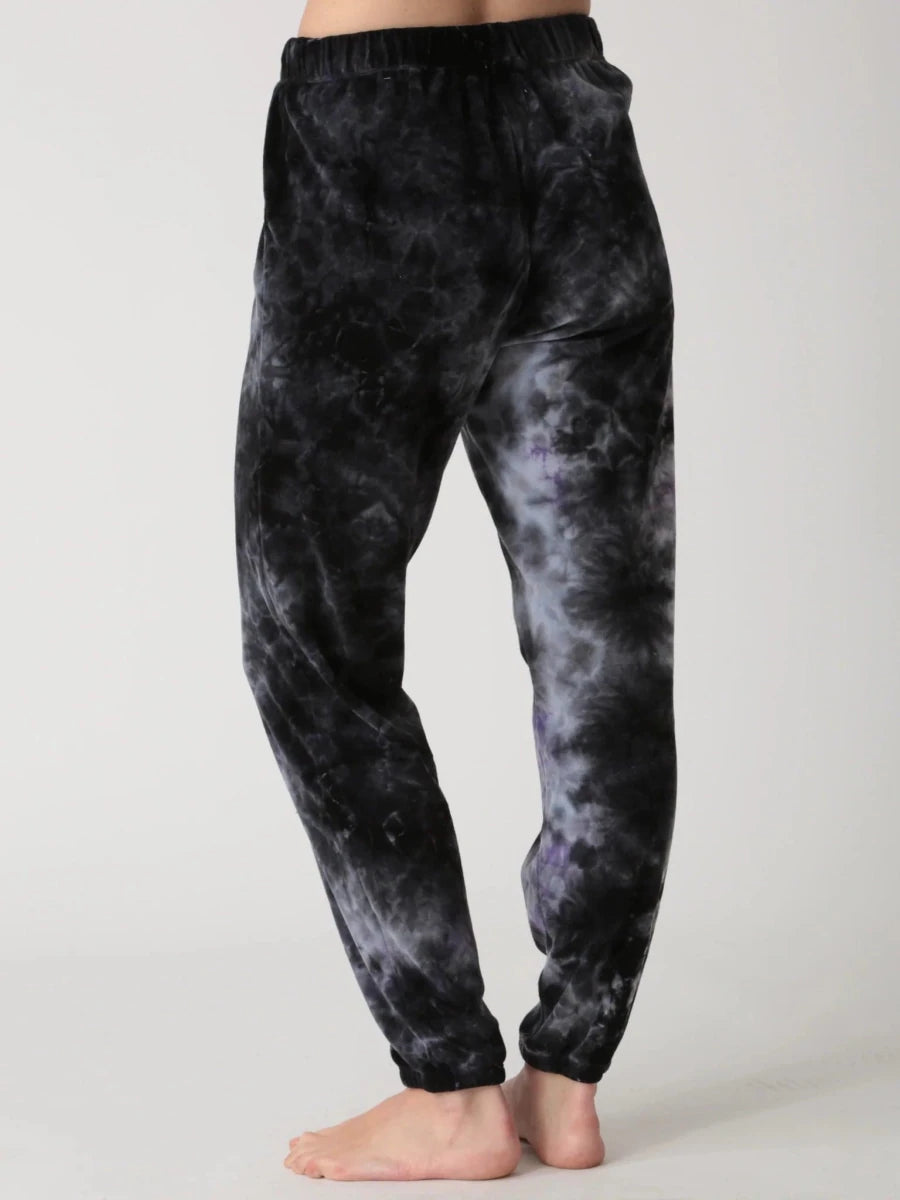 Shop Electric and Rose Electric & Rose Siesta Velour Sweatpants Jogger Bottoms for women – premium loungewear and festival fashion at Spoiled Brat