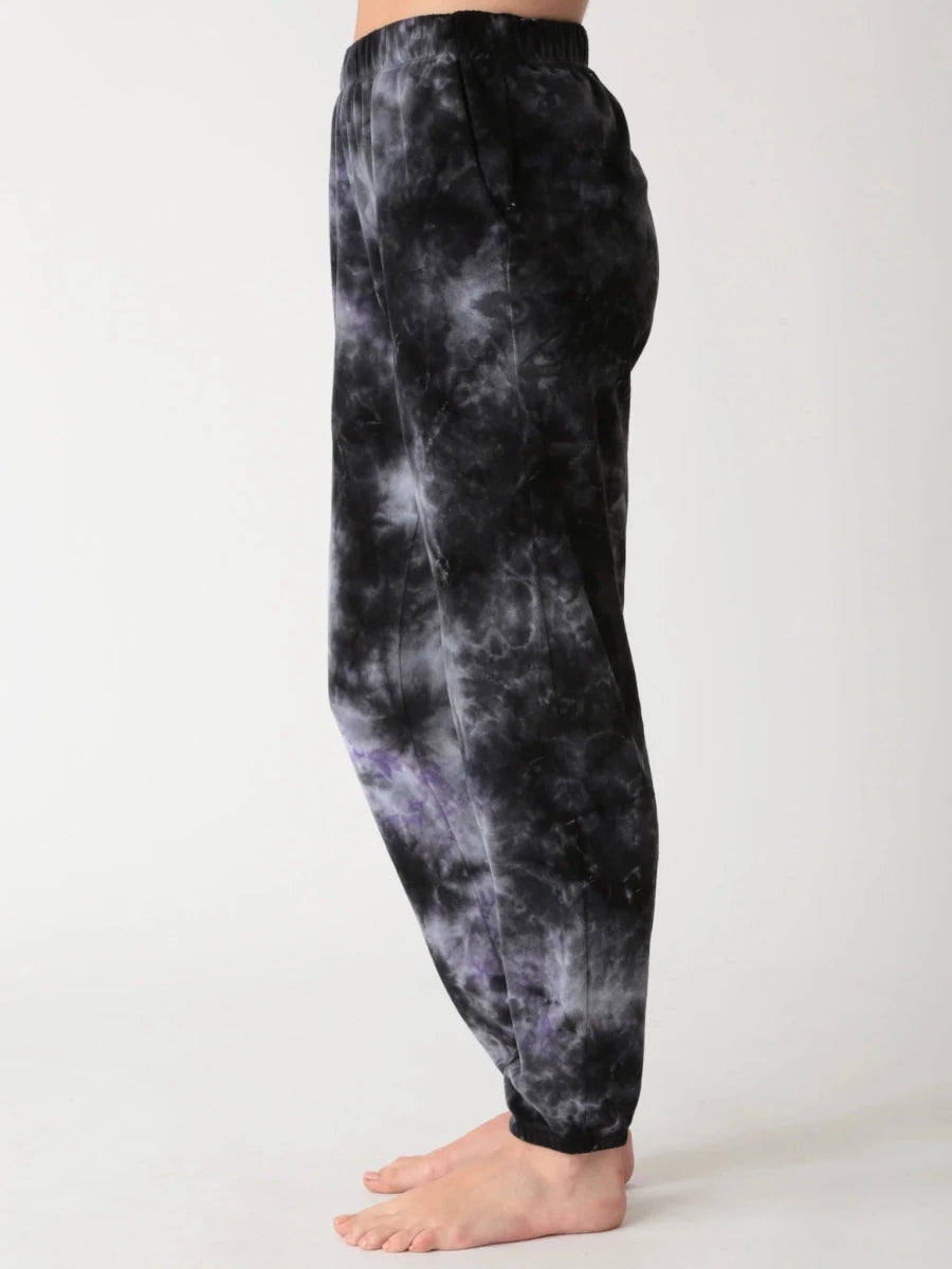 Shop Electric and Rose Electric & Rose Siesta Velour Sweatpants Jogger Bottoms for women – premium loungewear and festival fashion at Spoiled Brat