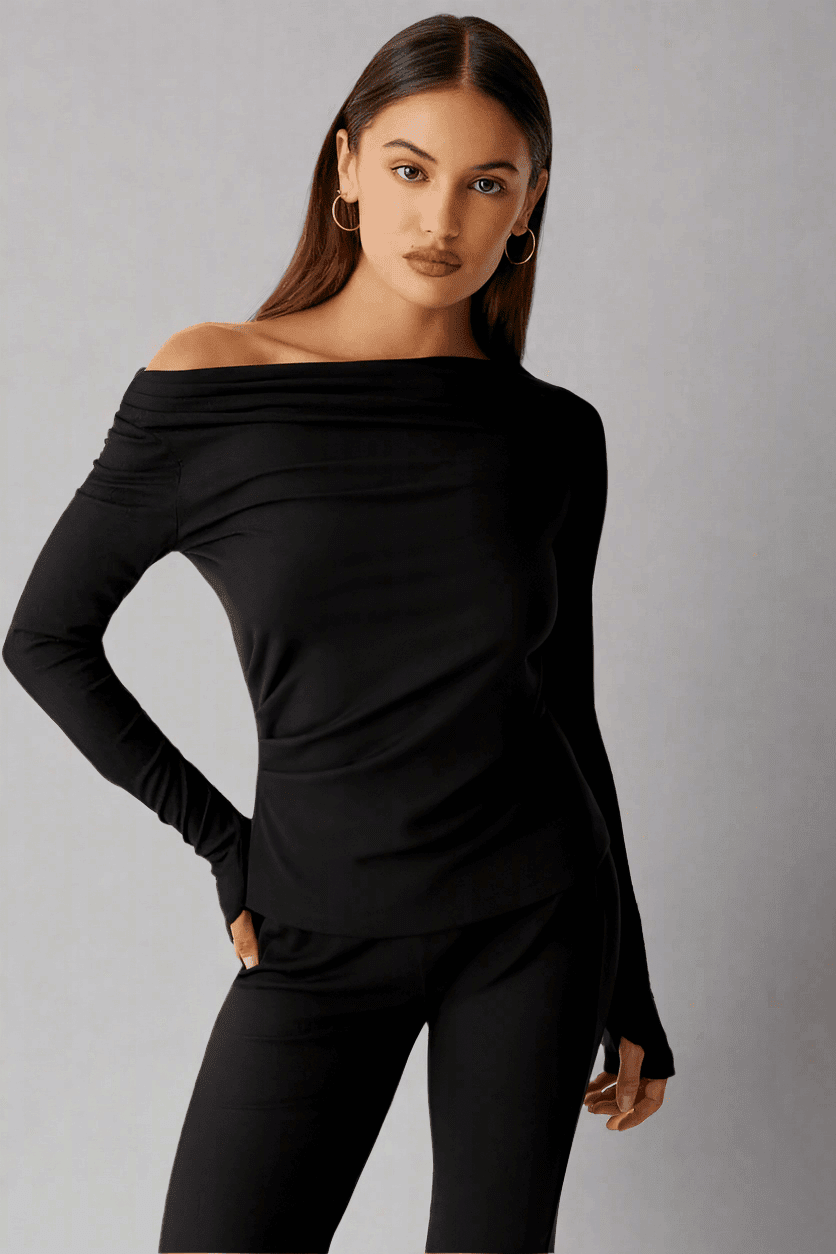 Frankies Bikinis Dahlia Long Sleeve T-Shirt - Spoiled Brat