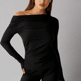 Shop Frankies Bikinis Frankies Bikinis Dahlia Long Sleeve T-Shirt Long Sleeved Top for women – premium loungewear and festival fashion at Spoiled Brat
