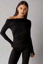Shop Frankies Bikinis Frankies Bikinis Dahlia Long Sleeve T-Shirt Long Sleeved Top for women – premium loungewear and festival fashion at Spoiled Brat