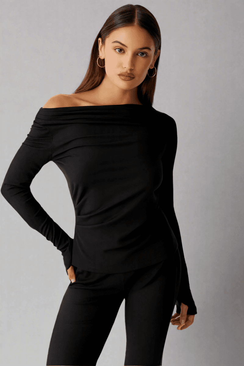 Shop Frankies Bikinis Frankies Bikinis Dahlia Long Sleeve T-Shirt Long Sleeved Top for women – premium loungewear and festival fashion at Spoiled Brat