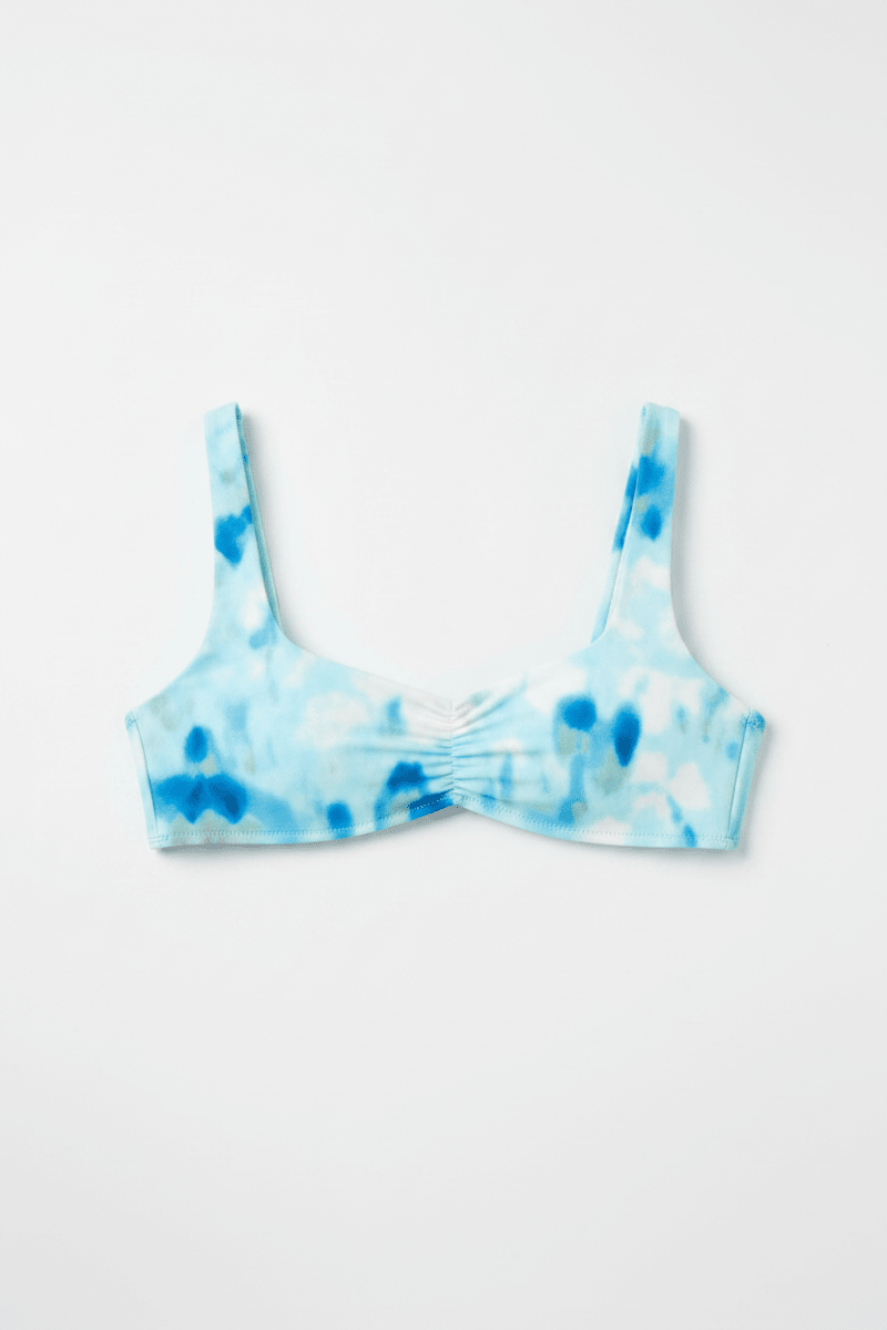 Shop Frankies Bikinis Frankies Bikinis Dexter Satin Scoop Bikini Top as seen on Sofia Richie Bikini Top for women – premium loungewear and festival fashion at Spoiled Brat