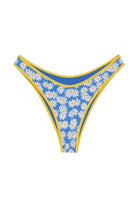 Shop Frankies Bikinis Frankies Bikinis Dove Classic Bikini Bottom in Blue Daisy Bikini Top for women – premium loungewear and festival fashion at Spoiled Brat