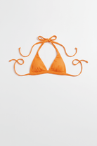 Shop Frankies Bikinis Frankies Bikinis Eden Plissé Halter Bikini Top Bikini Top for women – premium loungewear and festival fashion at Spoiled Brat