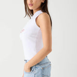 Shop Frankies Bikinis Frankies Bikinis Starlight Cotton Tee Top for women – premium loungewear and festival fashion at Spoiled Brat
