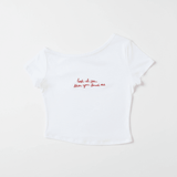 Shop Frankies Bikinis Frankies Bikinis Starlight Cotton Tee Top for women – premium loungewear and festival fashion at Spoiled Brat