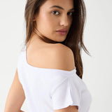 Shop Frankies Bikinis Frankies Bikinis Starlight Cotton Tee Top for women – premium loungewear and festival fashion at Spoiled Brat