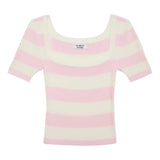 Shop Frankies Bikinis Frankies Bikinis Sunset Ballet Knit Shirt Top for women – premium loungewear and festival fashion at Spoiled Brat