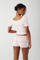 Frankies Bikinis Sunset Knit Ballet Shorts - Spoiled Brat