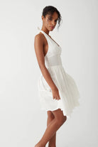 Frankies Bikinis Tulsa Halter Midi Dress as seen on Malin Andersson - Spoiled Brat