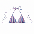 Shop Frankies Bikinis Frankies Bikinis x Hailee Steinfeld Stardust Halter Neck Lurex Bikini Top Bikini Top for women – premium loungewear and festival fashion at Spoiled Brat