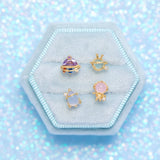 Shop Girls Crew Girls Crew Blast Off Earring Stud Set Earrings for women – premium loungewear and festival fashion at Spoiled Brat