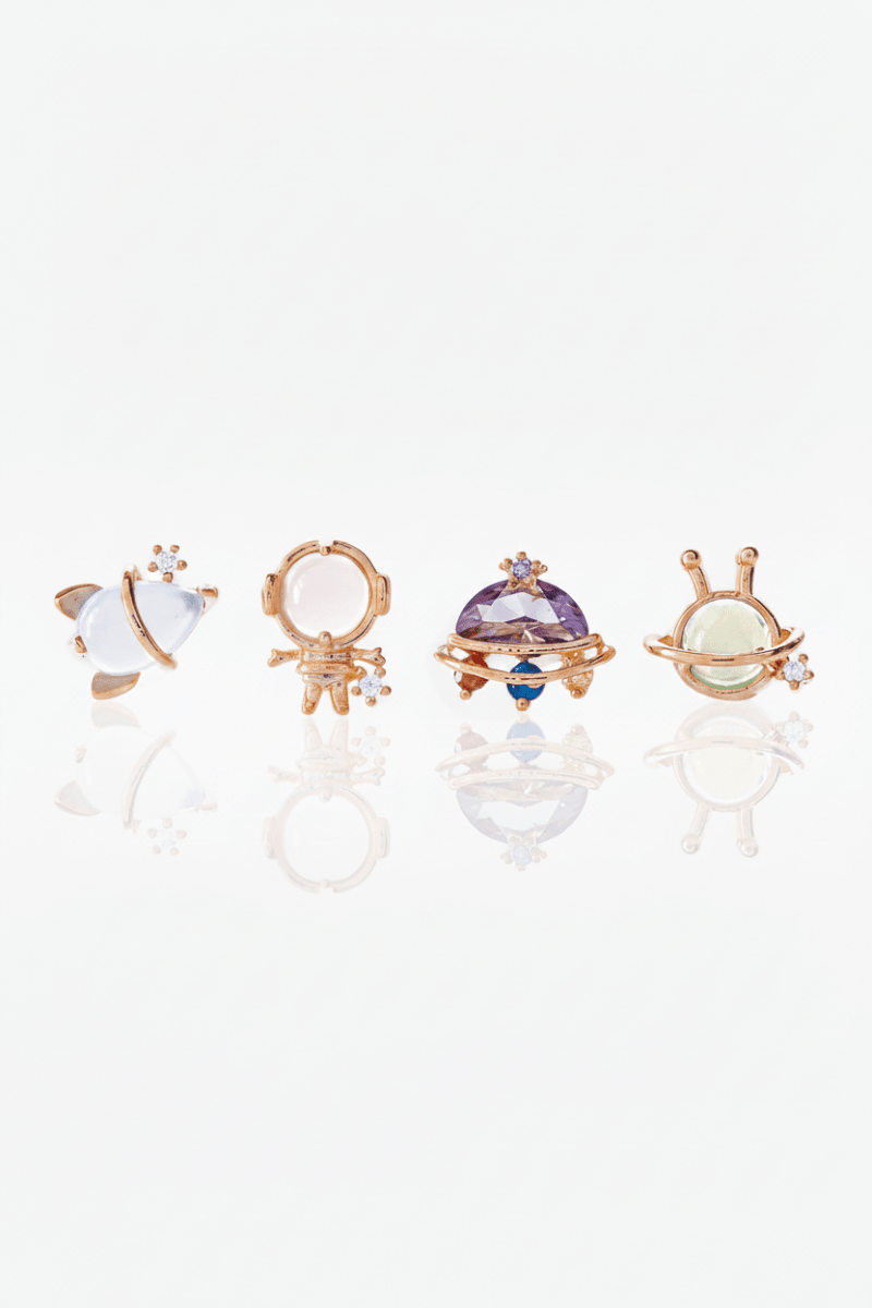 Blast Off Earring Stud Set