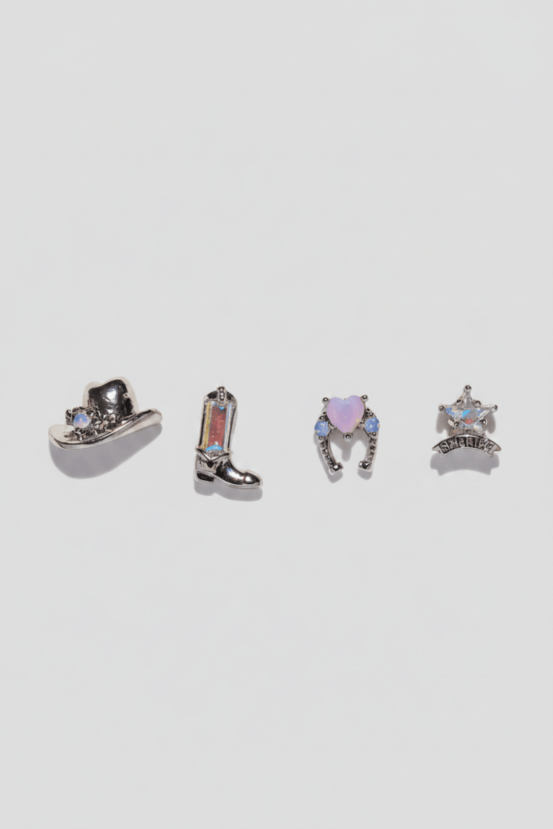 Cowgirl Earring Stud Set