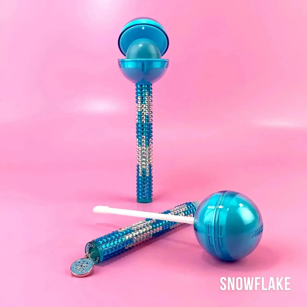 Shop Glossy Pops Glossy Pops Christmas Snowflake Lip Gloss for women – premium loungewear and festival fashion at Spoiled Brat