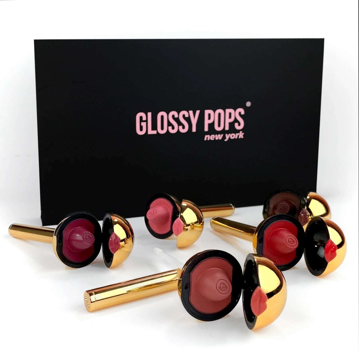 Shop Glossy Pops Glossy Pops The Soho Lip Gloss Set Lip Gloss for women – premium loungewear and festival fashion at Spoiled Brat