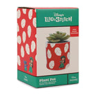 Disney Lilo & Stitch Faux Plant Pot by Half Moon Bay – Planter – Red | Spoiled Brat UK
