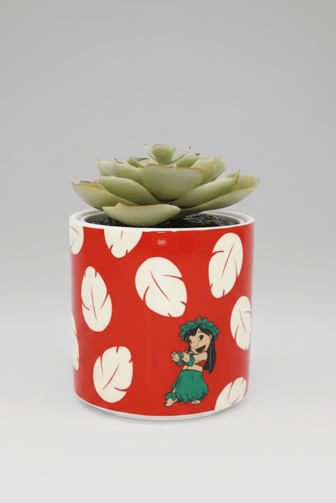 Shop Half Moon Bay Disney Lilo & Stitch Faux Plant Pot Planter for women – premium loungewear and festival fashion at Spoiled Brat