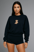 Happy Camp3r Do Not Disturb Sweater by Happy Camp3r – Sweater – Navy | Spoiled Brat UK