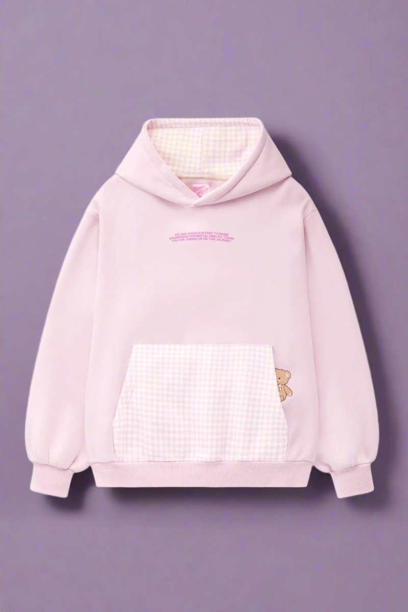 Shop Happy Camp3r Happy Camp3r Gratitude Edition Lilac Hoodie Hoodie for women – premium loungewear and festival fashion at Spoiled Brat