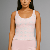 Shop Happy Camp3r Happy Camp3r Ribboned Dreams Athleisure Tank Top Tank Top for women – premium loungewear and festival fashion at Spoiled Brat