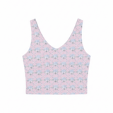 Shop Happy Camp3r Happy Camp3r Ribboned Dreams Athleisure Tank Top Tank Top for women – premium loungewear and festival fashion at Spoiled Brat