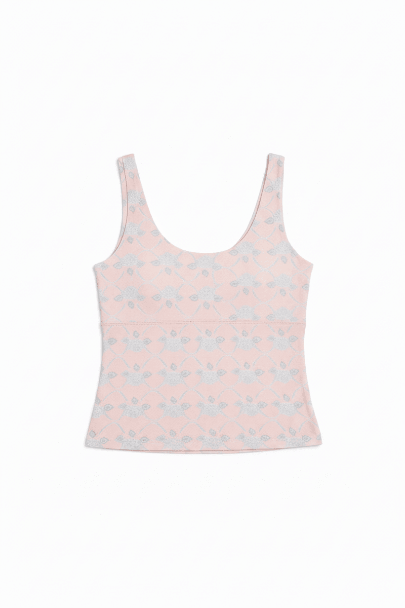 Shop Happy Camp3r Happy Camp3r Ribboned Dreams Athleisure Tank Top Tank Top for women – premium loungewear and festival fashion at Spoiled Brat