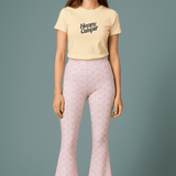 Shop Happy Camp3r Happy Camp3r Ribboned Dreams Harper Active Pants Leggings for women – premium loungewear and festival fashion at Spoiled Brat