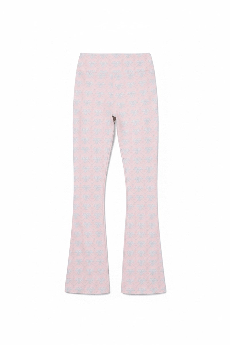 Shop Happy Camp3r Happy Camp3r Ribboned Dreams Harper Active Pants Leggings for women – premium loungewear and festival fashion at Spoiled Brat
