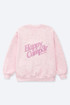 Shop Happy Camp3r Happy Camp3r Sugar Petals Crewneck Sweater Sweater for women – premium loungewear and festival fashion at Spoiled Brat