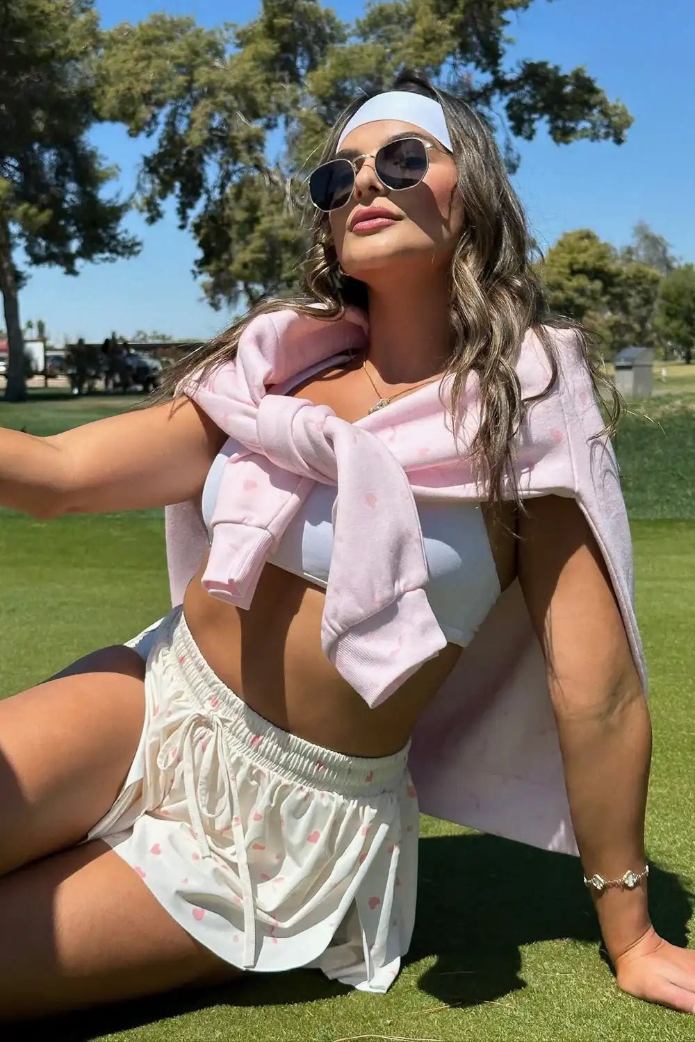 Shop Happy Camp3r Happy Camp3r Sugar Petals Crewneck Sweater Sweater for women – premium loungewear and festival fashion at Spoiled Brat